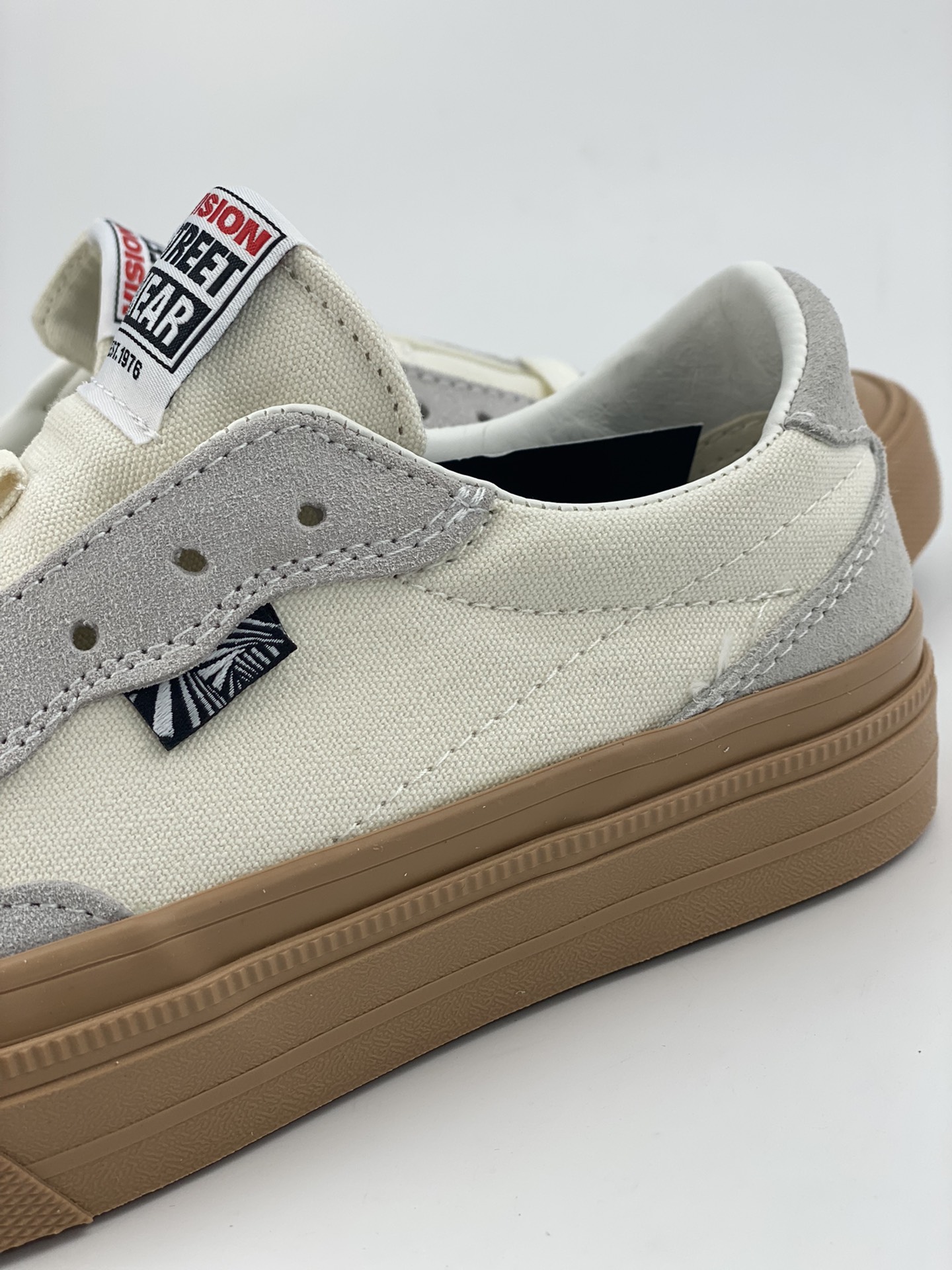 Vision Street Wear rubber sole white shoes