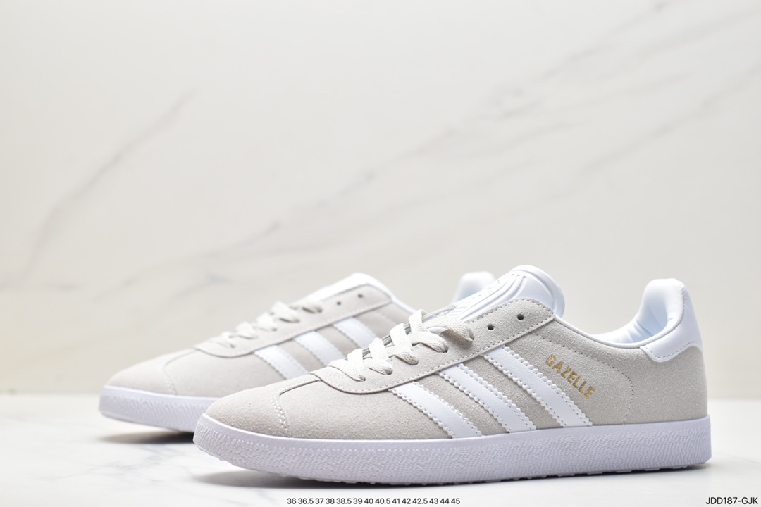 adidas Originals Gazelle 85 Clover casual non-slip wear-resistant low-cut sneakers BB5480