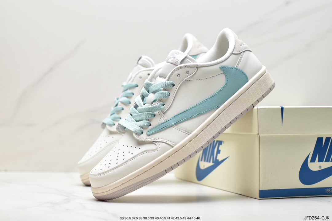 170 Air Jordan 1 Low 三方联名倒钩 DM7866-220