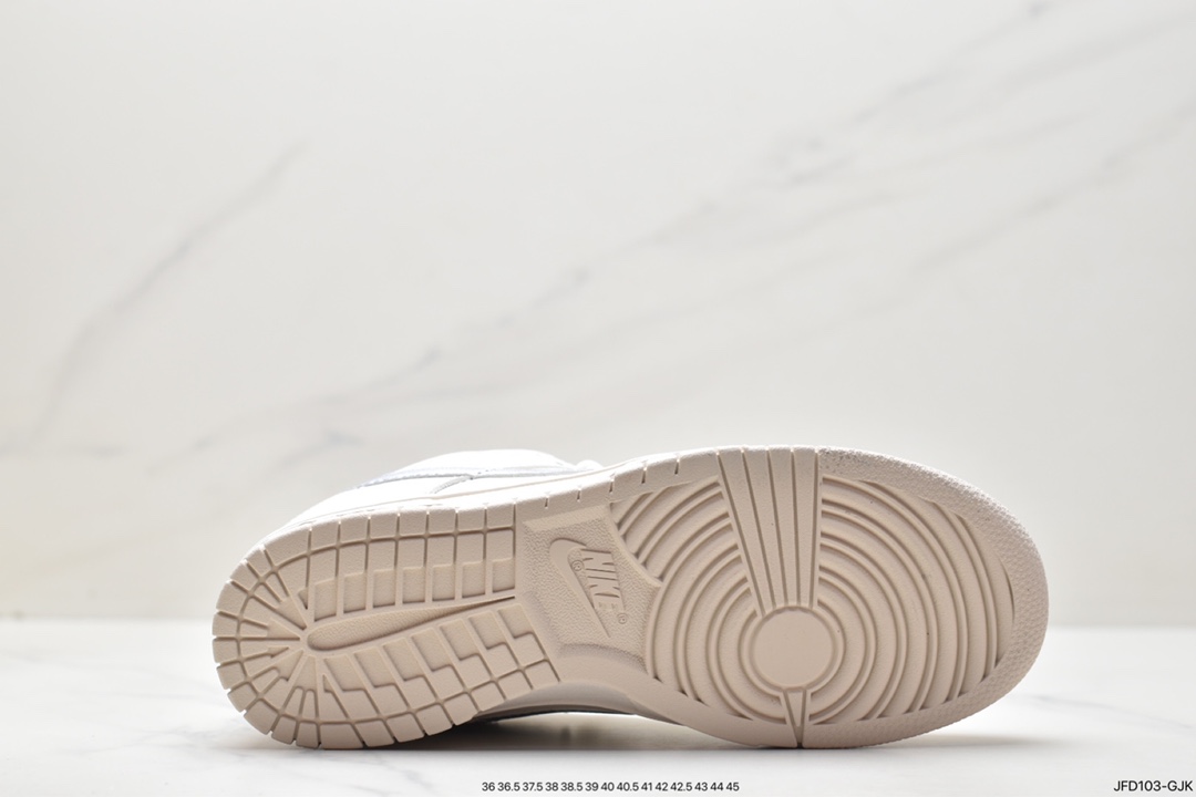 170 Nike Wmns SB Dunk Low GS”Sail/Oxygen Purple”扣篮系列低帮 DX5930-100