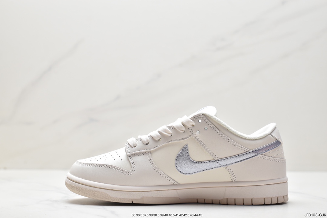 170 Nike Wmns SB Dunk Low GS”Sail/Oxygen Purple”扣篮系列低帮 DX5930-100