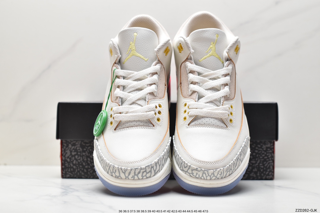 250 J. Balvin x Air Jordan 3 Retro 渐变彩虹 FN0344-901