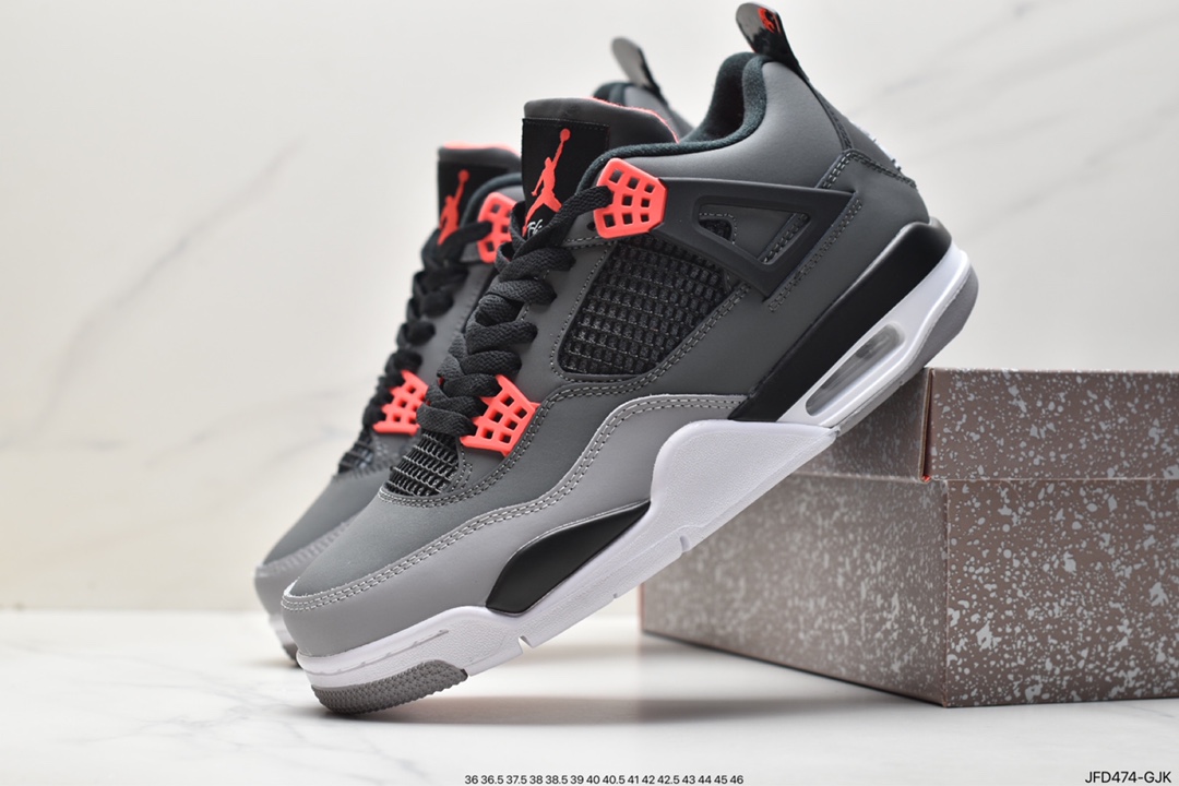 170 Nike Air Jordan 4 Retro OG”Fire Red”迈克尔·乔丹AJ4代中帮复古休闲运动文化篮球鞋 308497-116