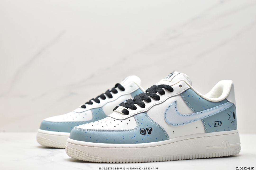 240 官方爆款定制 英雄联盟主题Nike Air Force 1 Low ’07 鲁班7号 CW2568-033