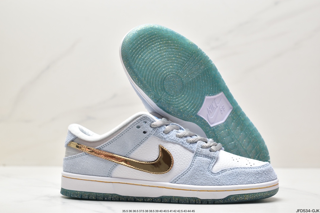 170 耐克Nike SB Dunk Low Pro”Orange Label White”扣篮系列低帮经典百搭休闲运动板鞋 DC9936-100