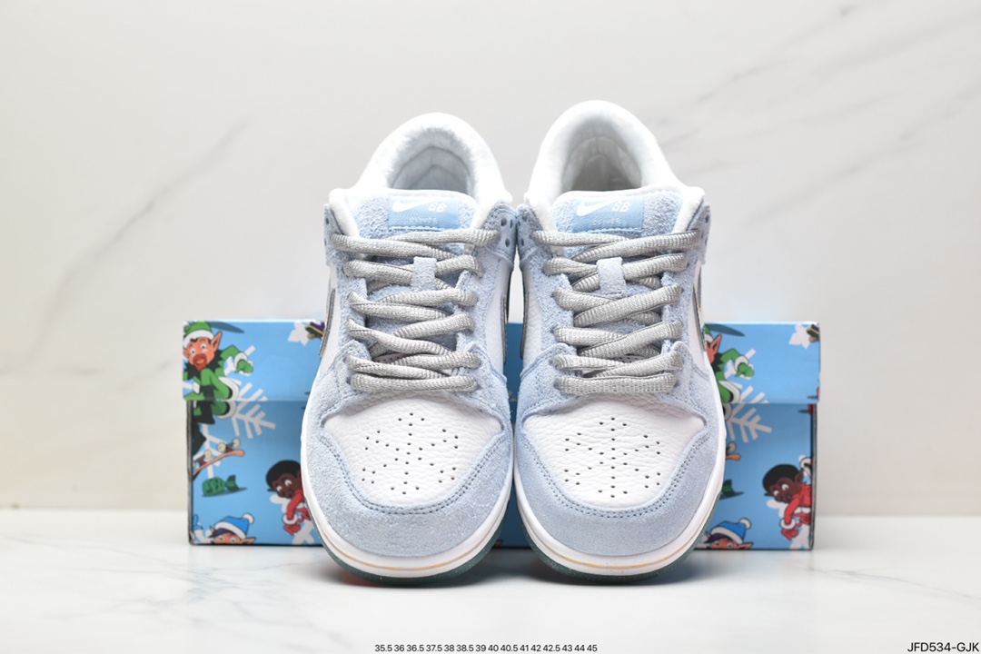 170 耐克Nike SB Dunk Low Pro”Orange Label White”扣篮系列低帮经典百搭休闲运动板鞋 DC9936-100