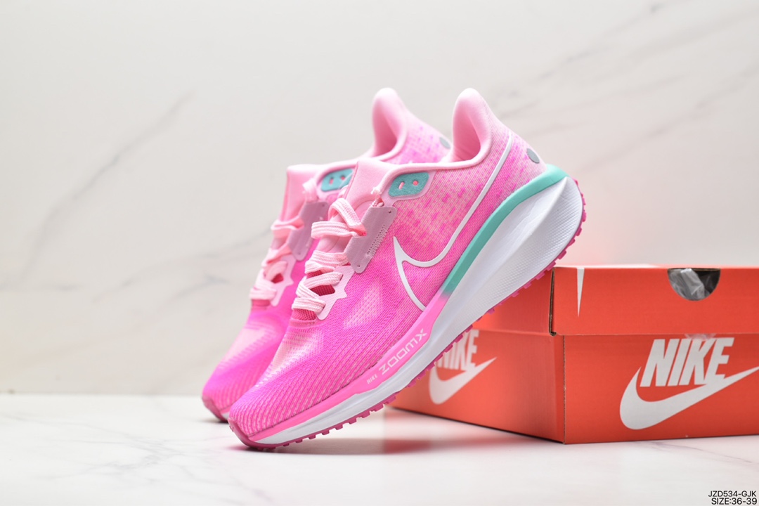 140 耐克NIKE AIR ZOOM VOMERO 17飞线气垫缓震动运跑步鞋 FB1309