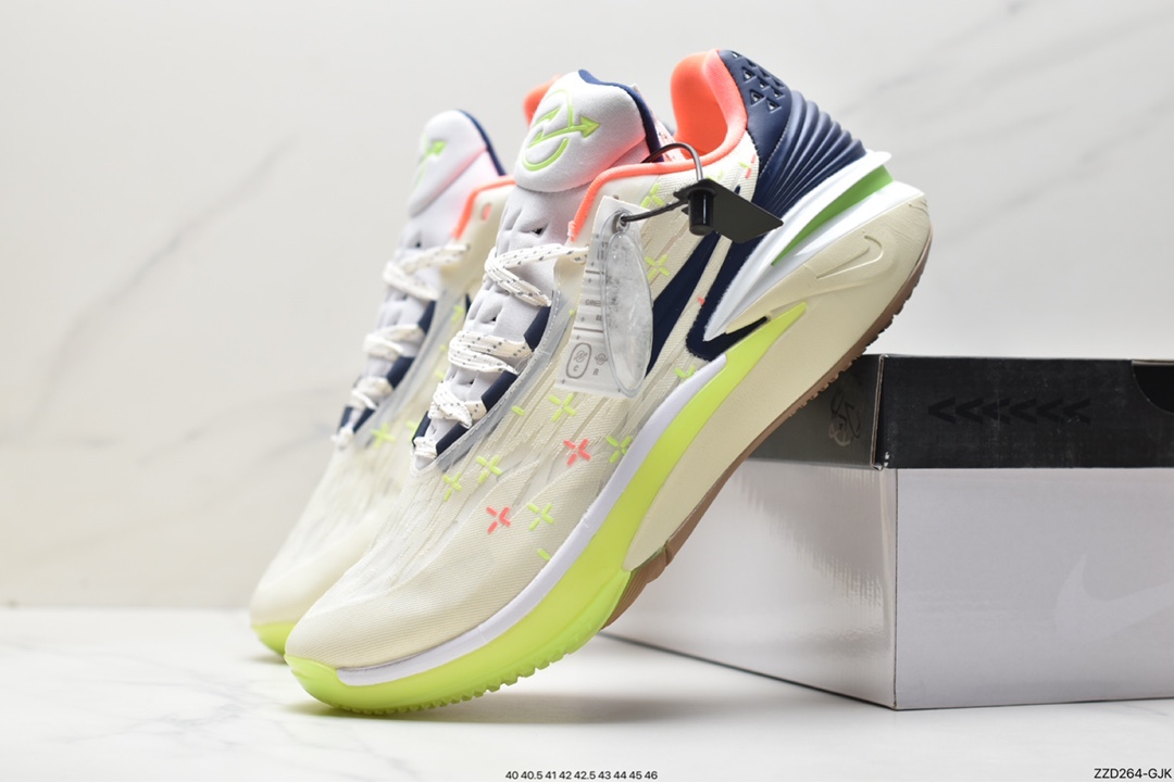 250 Nike Air Zoom GT Cut 2 二代缓震实战篮球鞋 黑蓝 FB1961-141