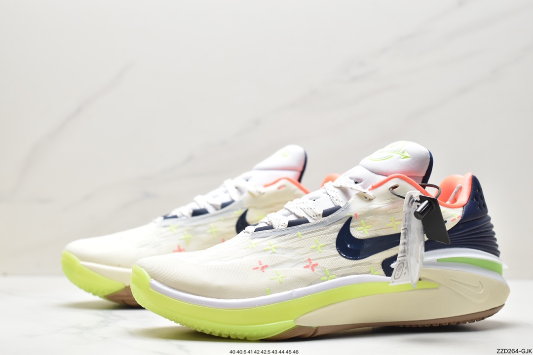 250 Nike Air Zoom GT Cut 2 二代缓震实战篮球鞋 黑蓝 FB1961-141