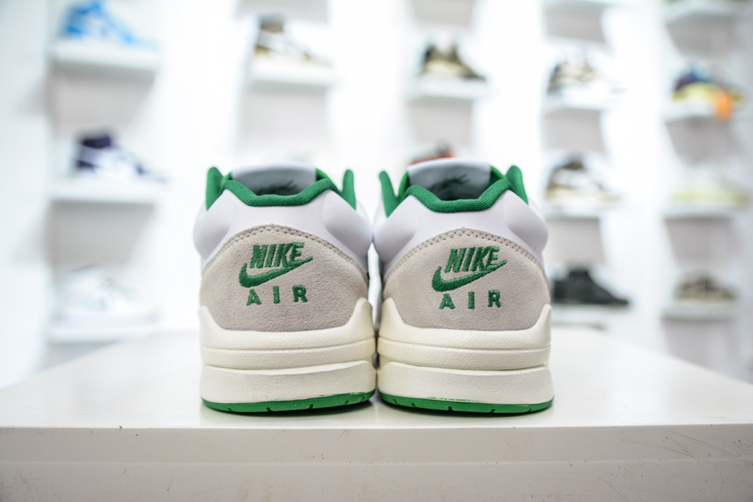 220 纯原 Air Jordan Stadium 90 白绿复古耐磨低帮休闲跑步鞋 DX4397-103