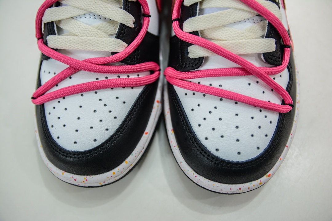 240 R Nike Dunk 三勾解构抽绳绑带 粉色火焰 怦然心动 FD4623-131