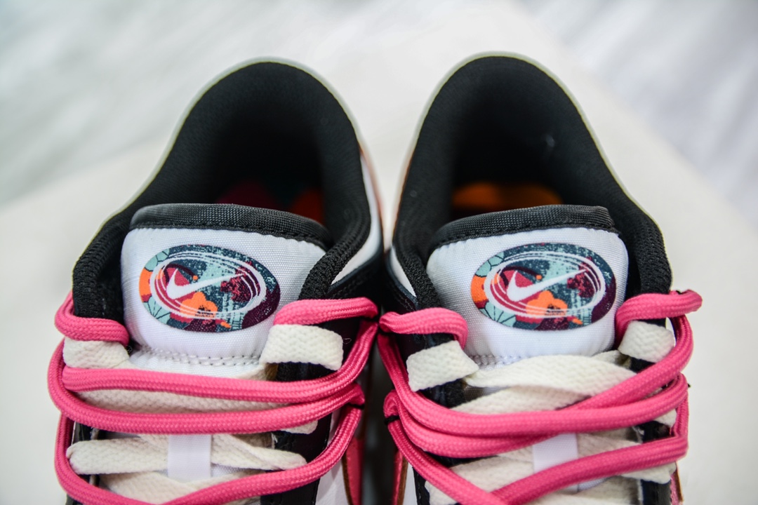 240 R Nike Dunk 三勾解构抽绳绑带 粉色火焰 怦然心动 FD4623-131