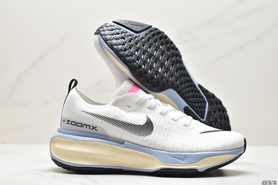 NIKE ZOOMX INVINCIBLE RUN FK3 Sprint Marathon Lace Series Lightweight Casual Sports Jogging Shoes DR2615-100