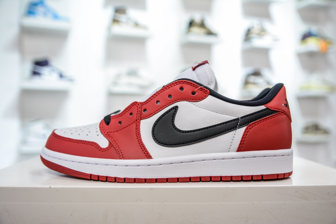 320 DG版东莞原渠道 高端好货 Air Jordan 1 Low OG 系列 芝加哥配色 705329-600