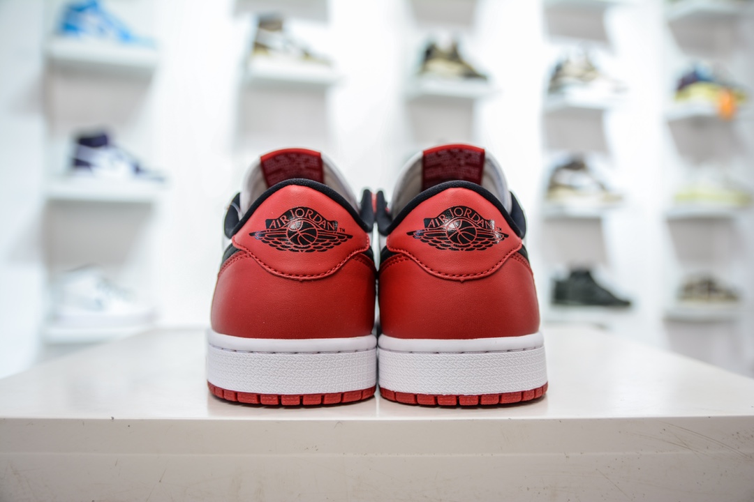 320 DG版东莞原渠道 高端好货 Air Jordan 1 Low OG 系列 芝加哥配色 705329-600