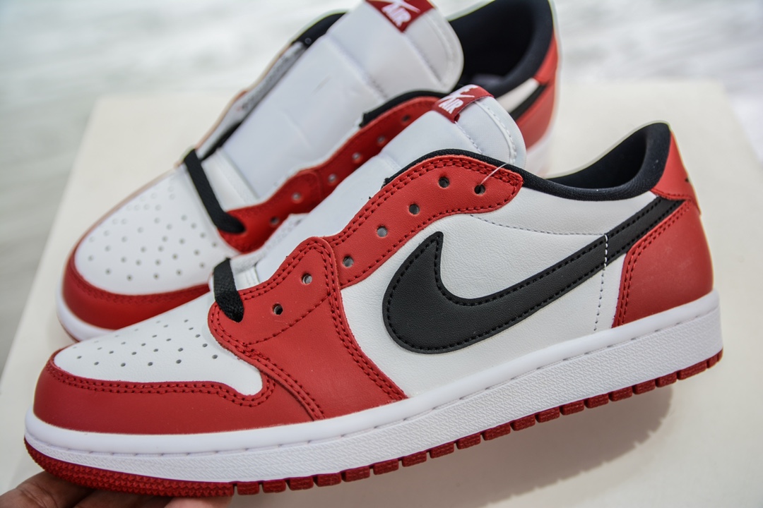 320 DG版东莞原渠道 高端好货 Air Jordan 1 Low OG 系列 芝加哥配色 705329-600