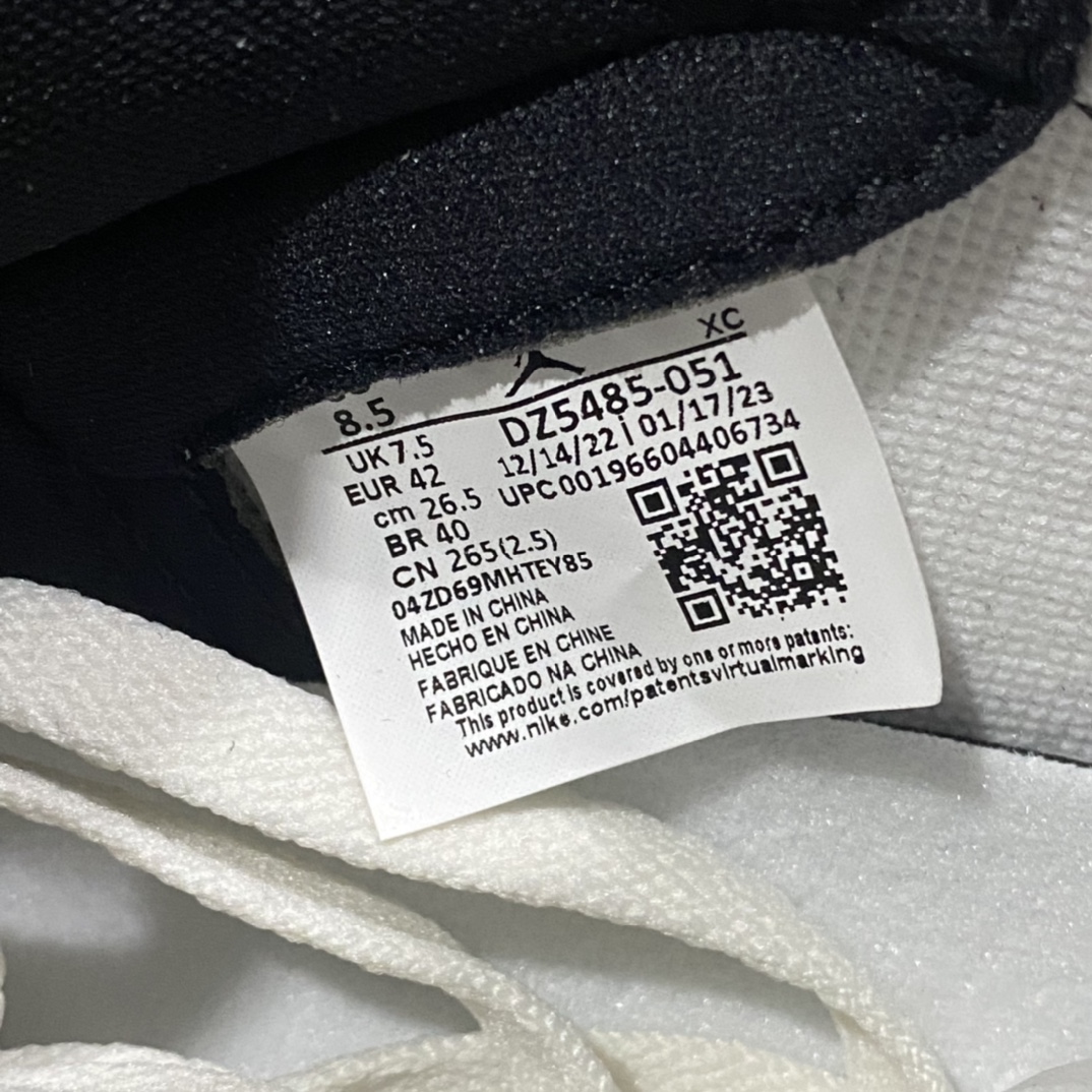 图片[6]-【DY纯原】Air Jordan 1 High \”Washed Heritage\” AJ1水洗灰 货号：DZ5485-051 全鞋电脑针车 精确间距匹配 采用头层皮革鞋面材质 用料绝不含糊 全方位比对原鞋皮料全程玻璃冲刀 冲裁 清洁度完美 漏斗收腰 底线拉帮 LOGO立体 配件齐全 市场第一梯队品质 尺码：40 40.5 41 42 42.5 43 44 44.5 45 46 47.5-选品中心