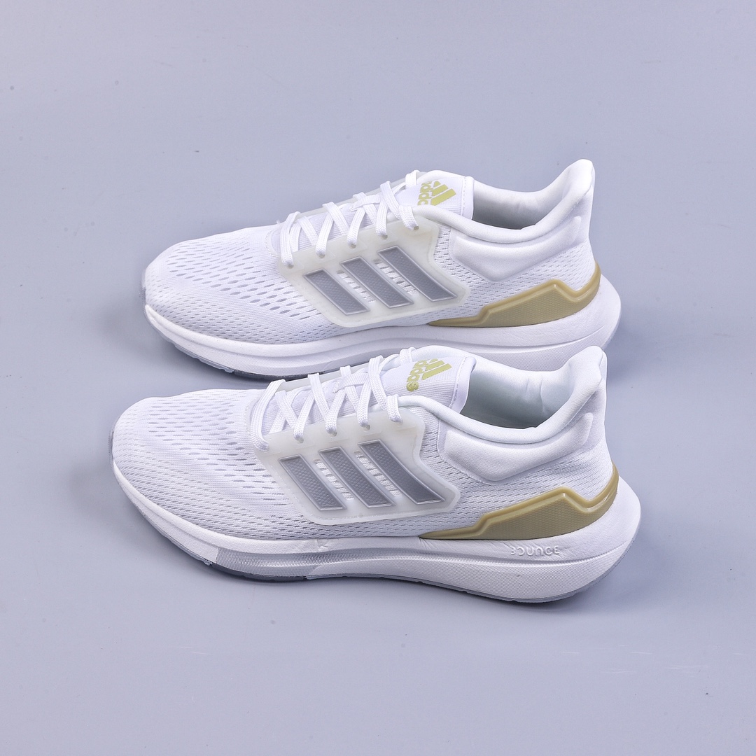 Adidas EQ21 RUN officially launched retro running shoes GZ0591 simultaneously