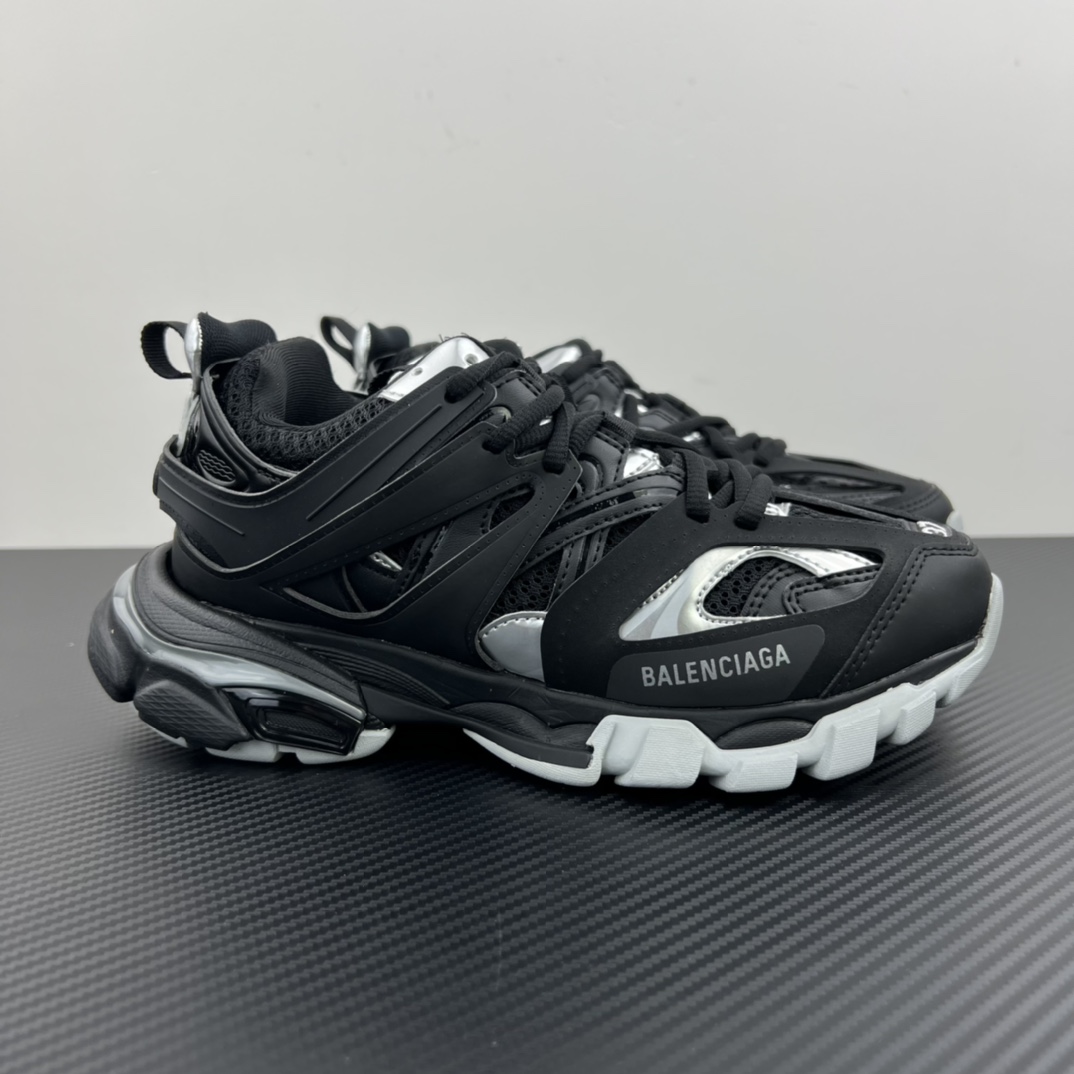 Balenciaga Track 3.0 Negro Gris (1081) Talla 35 36 37 38 39 40 41 42 43 44 45 46