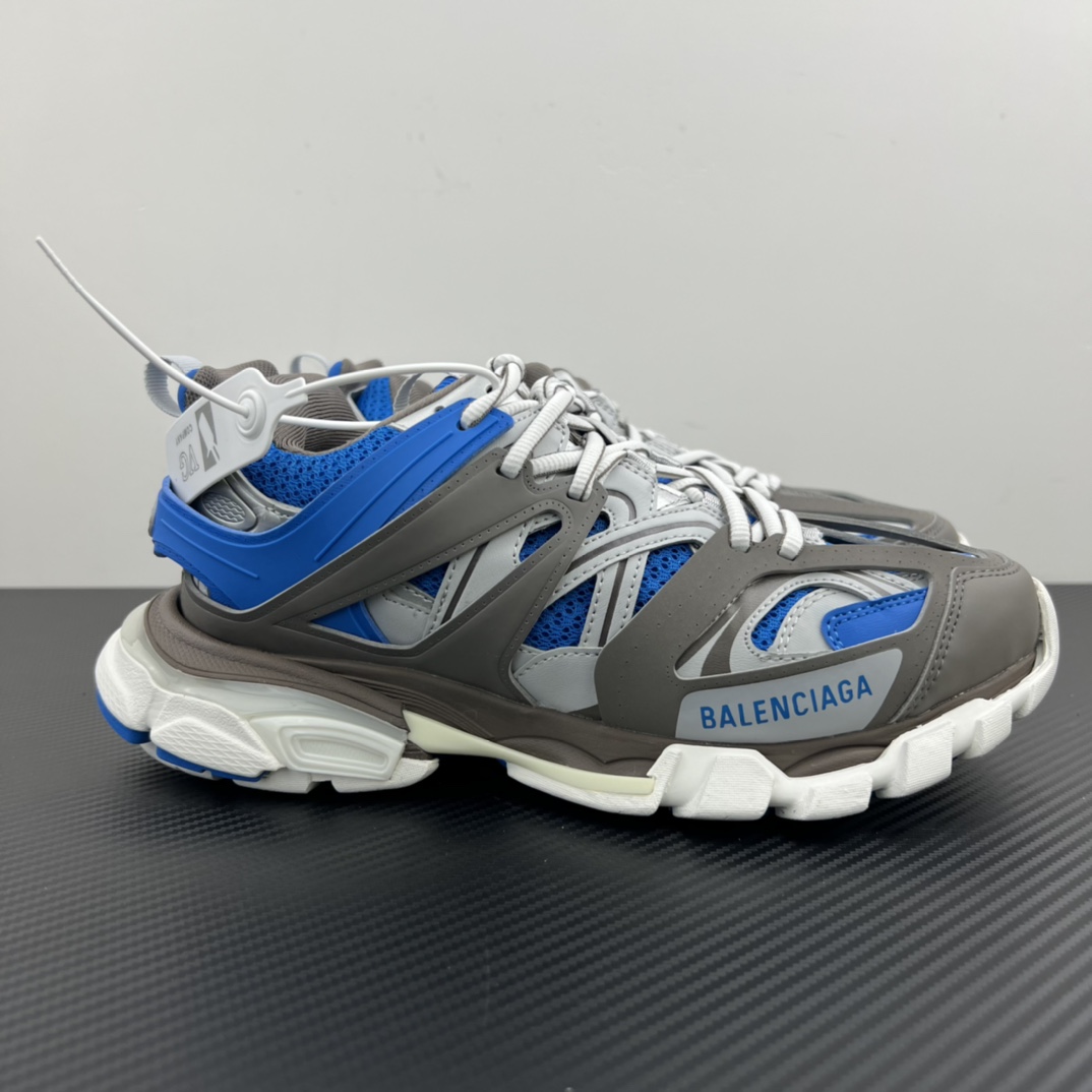 Balenciaga Track 3.0 Gris Azul (4112) LED Tamaño 35 36 37 38 39 40 41 42 43 44 45 46