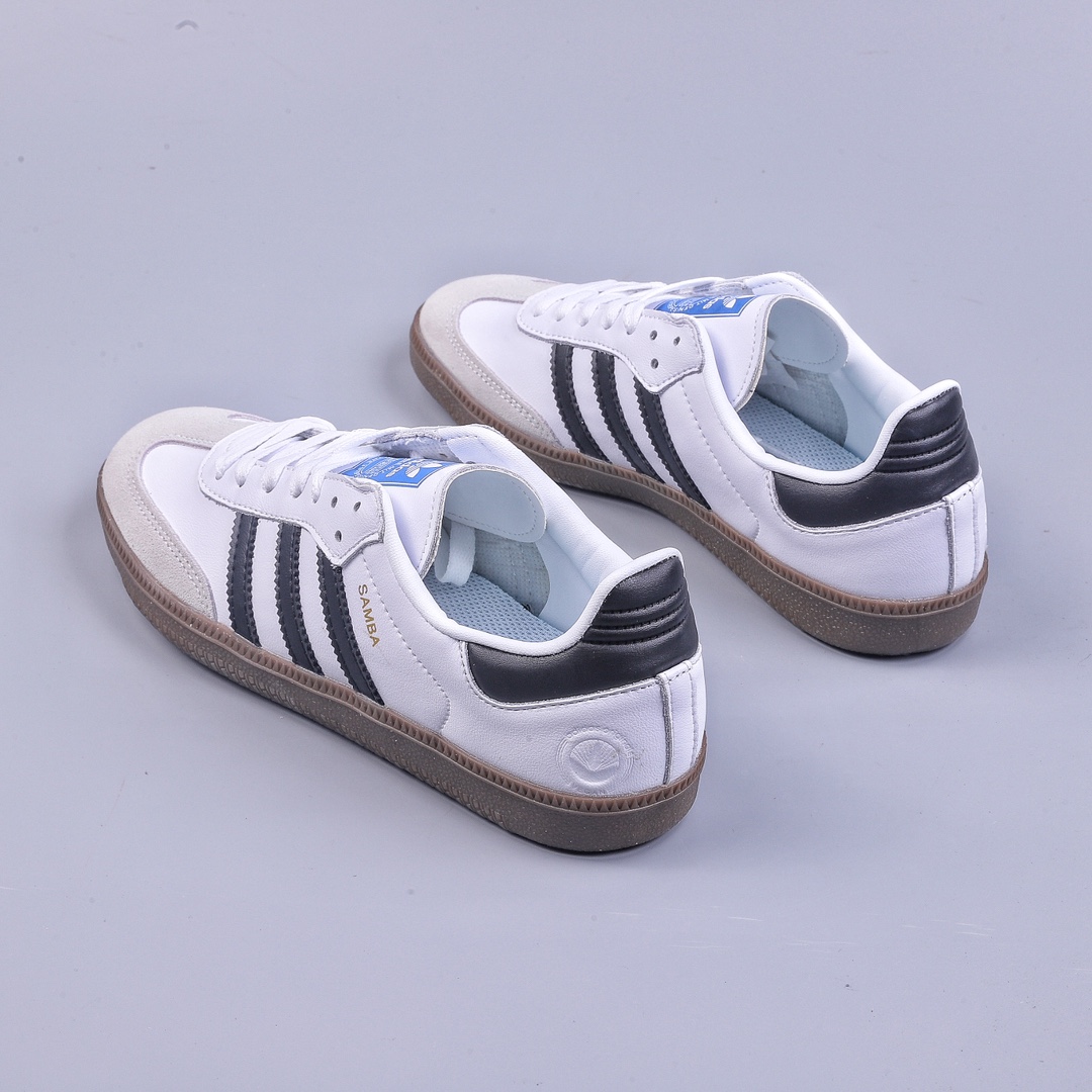 Adidas Samba VEGAN Samba Memorial Day Series Adidas nearly 70 years of classic Samba OG slender shoe last FW2427