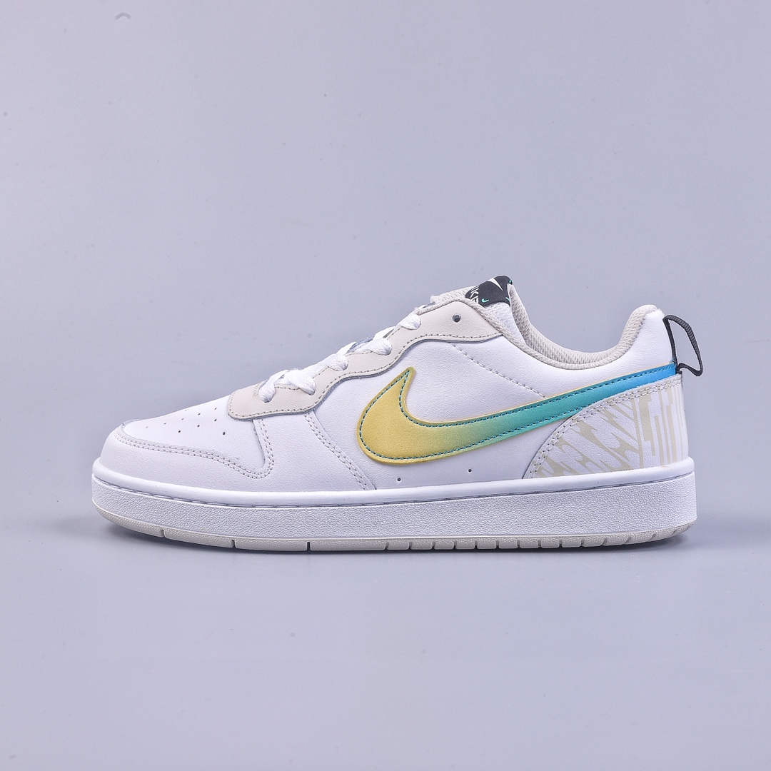 150 Nike Court Borough Low 2 FP 独家全头层版本 FJ7692-191