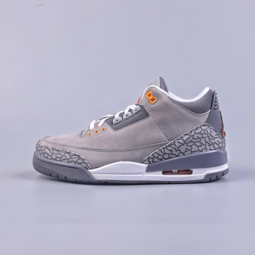 280 S Air Jordan AJ3 Retro 酷灰 CT8532-012