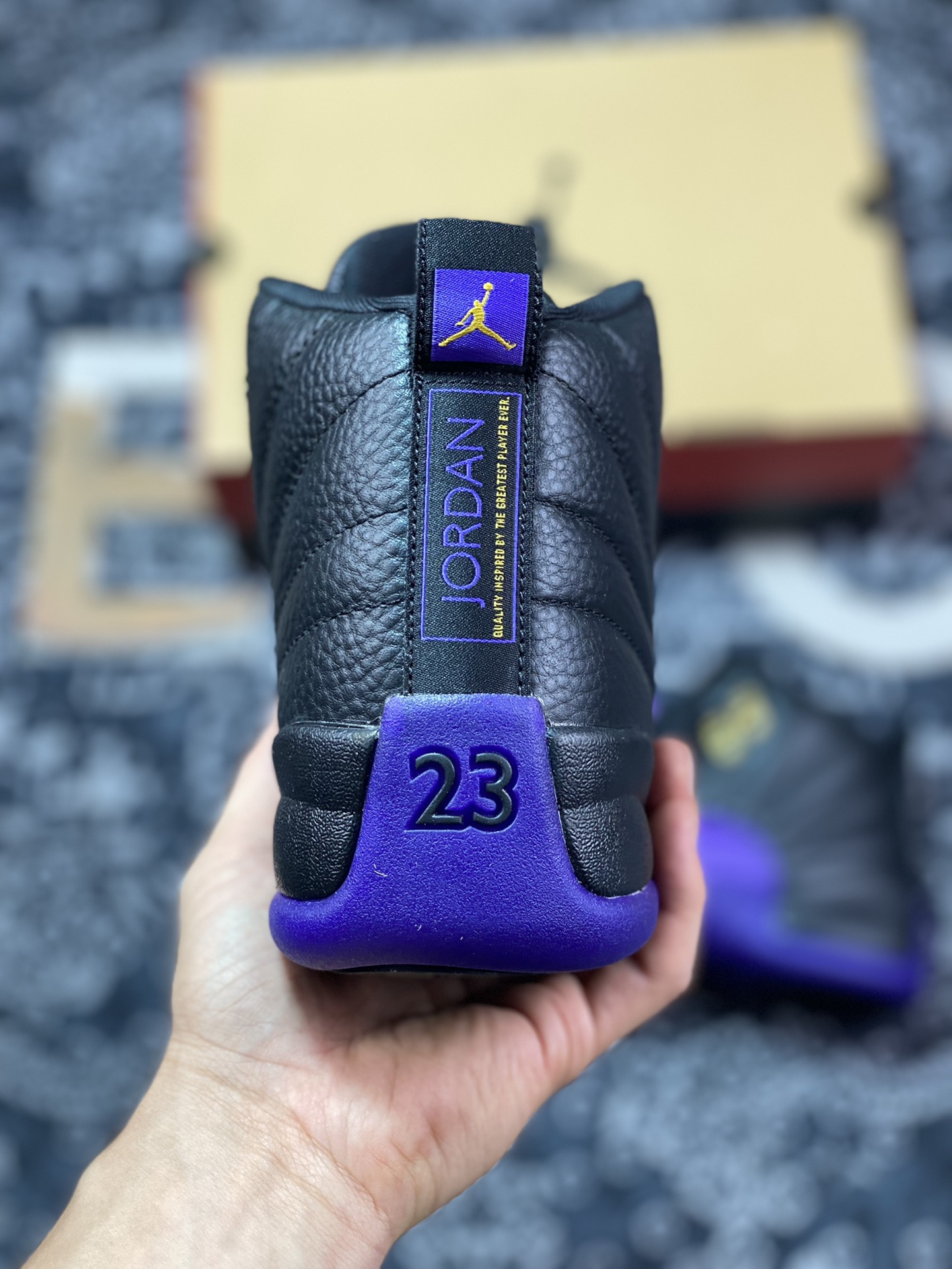 Air Jordan 12 ”Field Purple” Purple Black CT8013-057