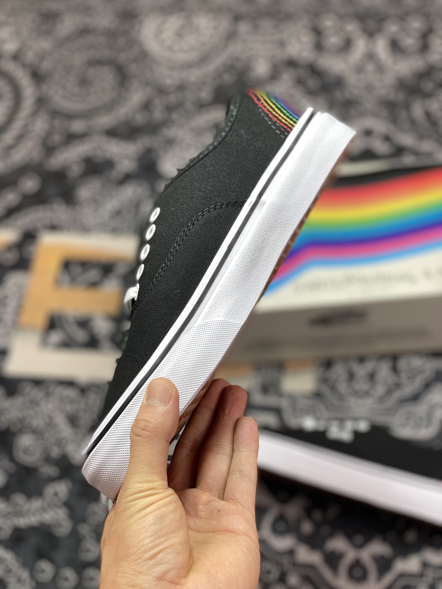 ”Love Wins” by Vans Authentic Rainbow Series Vans Classics VN000EE3RNC