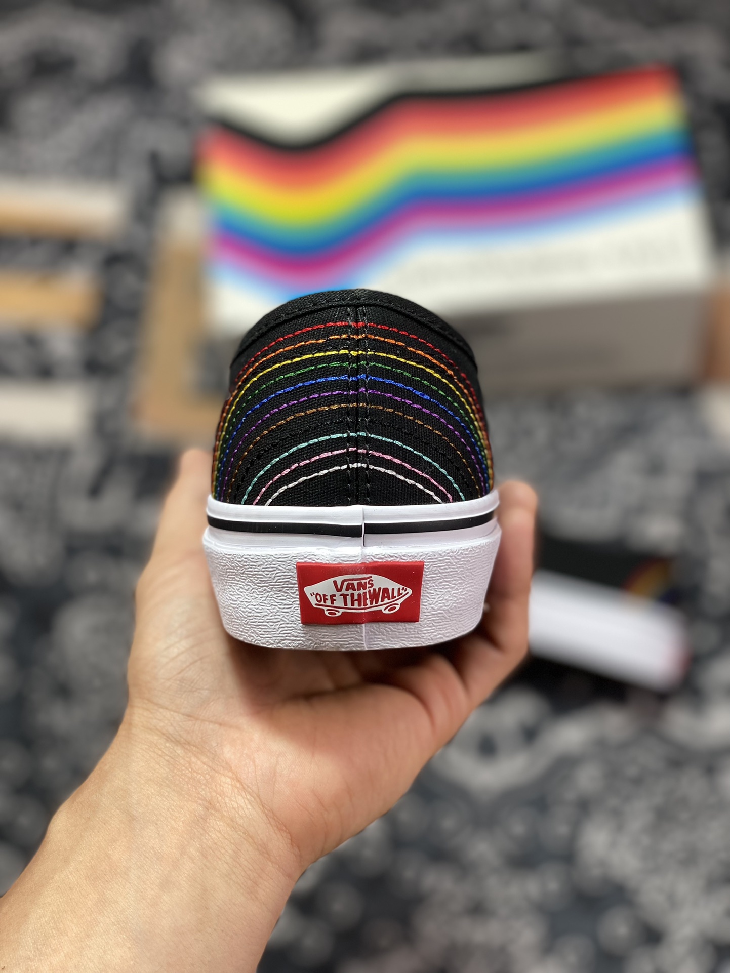 ”Love Wins” by Vans Authentic Rainbow Series Vans Classics VN000EE3RNC