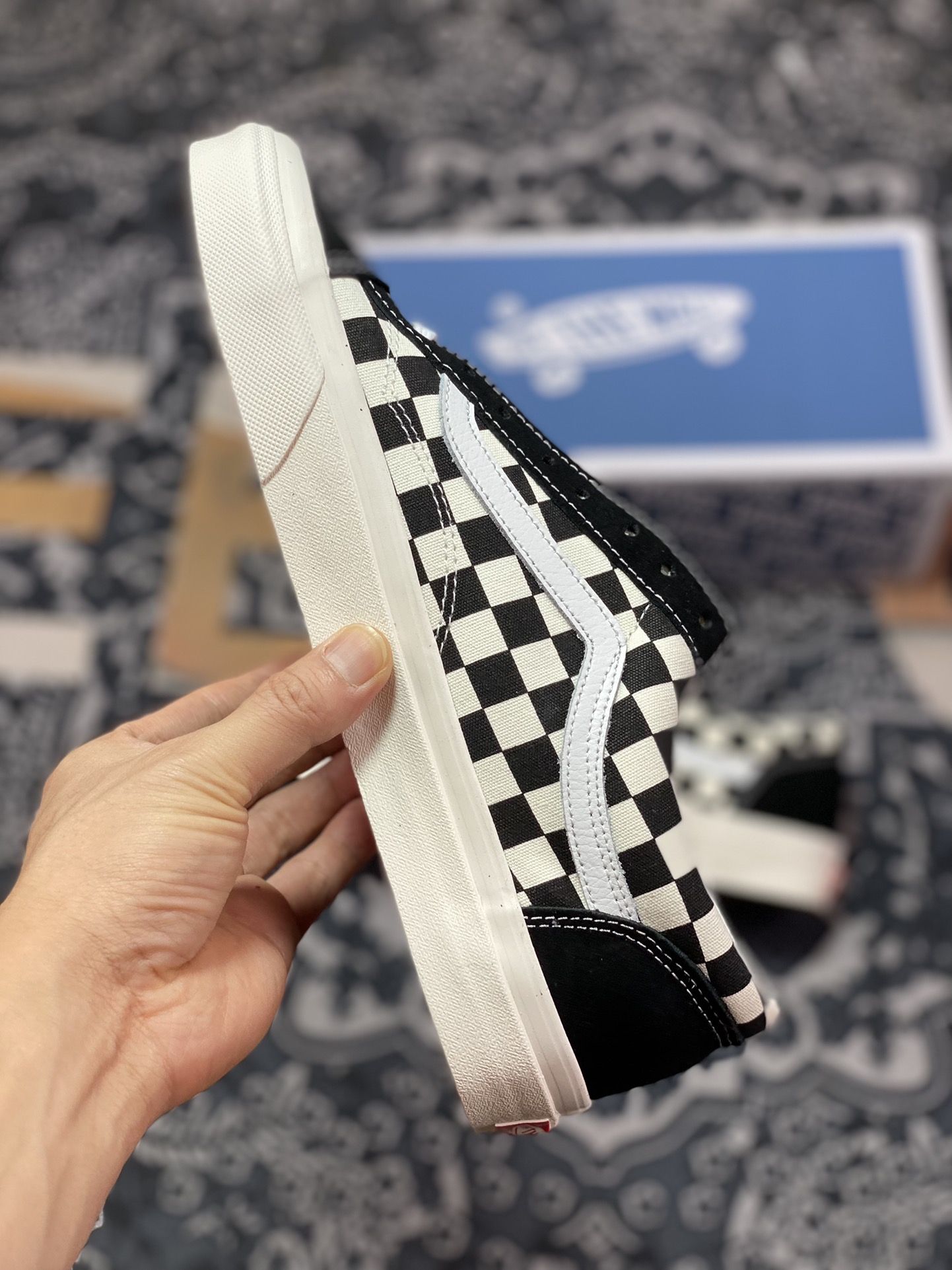 Vans Vault Og Style 36 Black and White Checkerboard