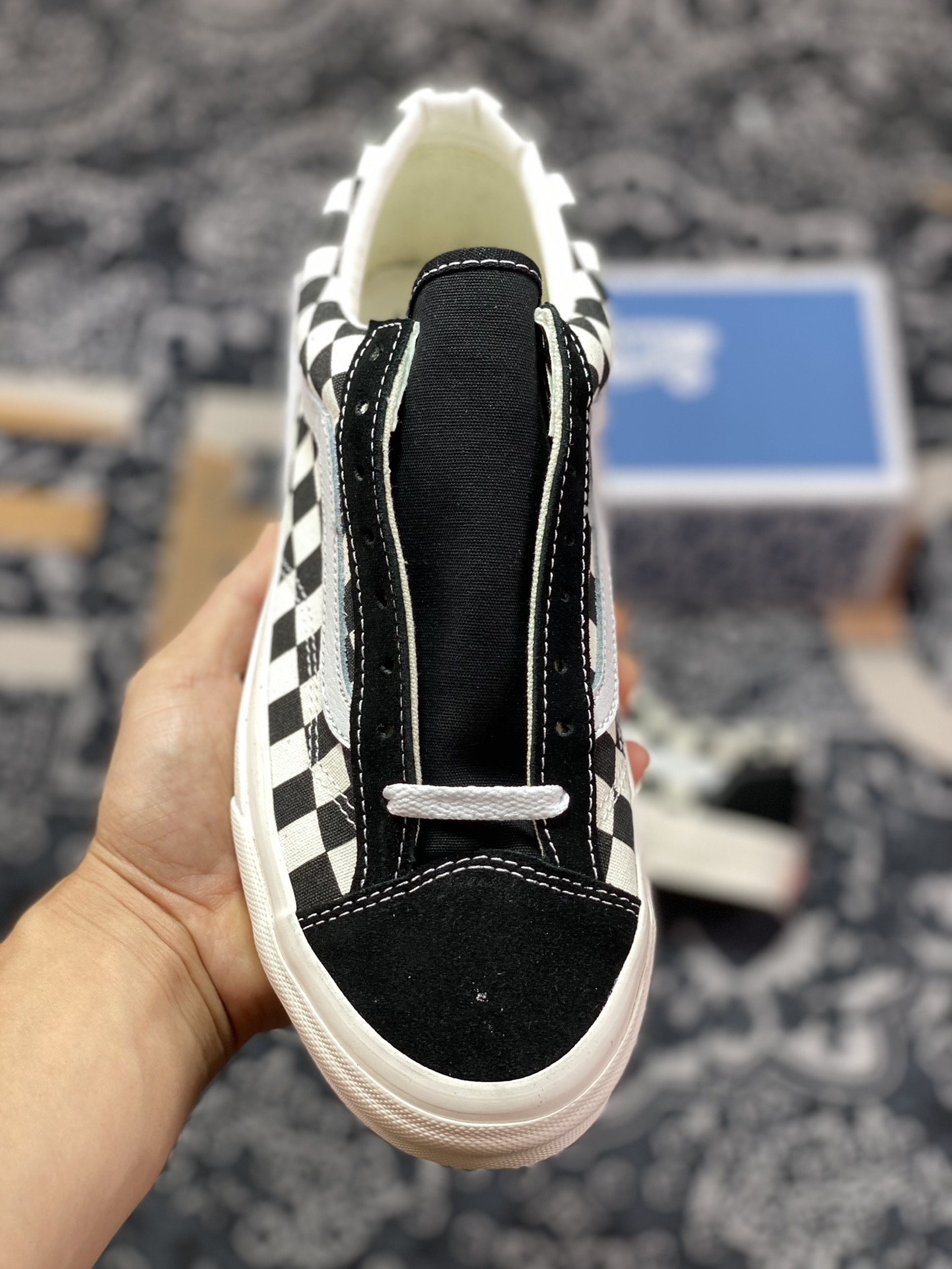 Vans Vault Og Style 36 Black and White Checkerboard