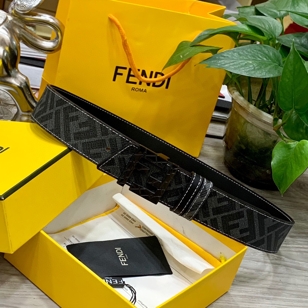 FENDI芬迪专柜同款宽4.0CM双
