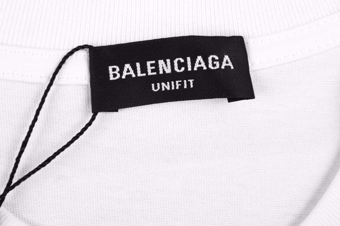 BALENCIAGA巴黎世家 bb英文字母logo 无袖背心男女同款宽松上衣