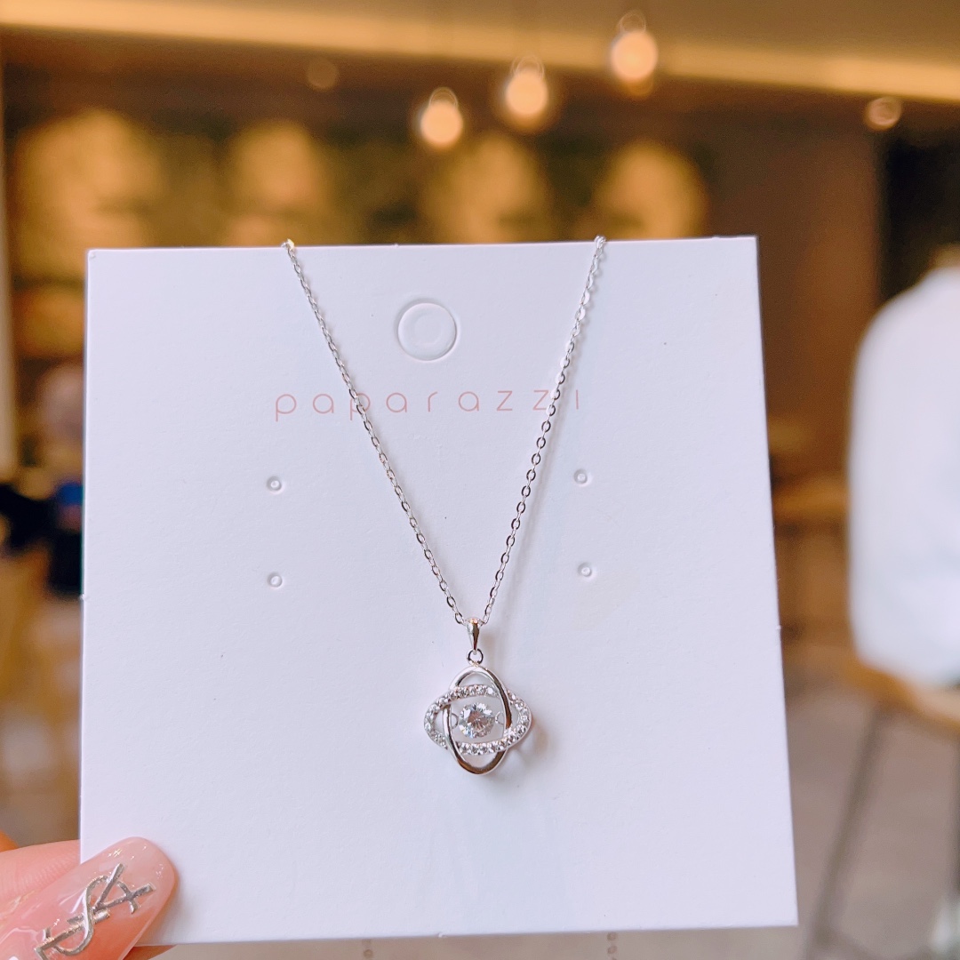 Fine Silver Necklace Vintage Mother's Day Gold