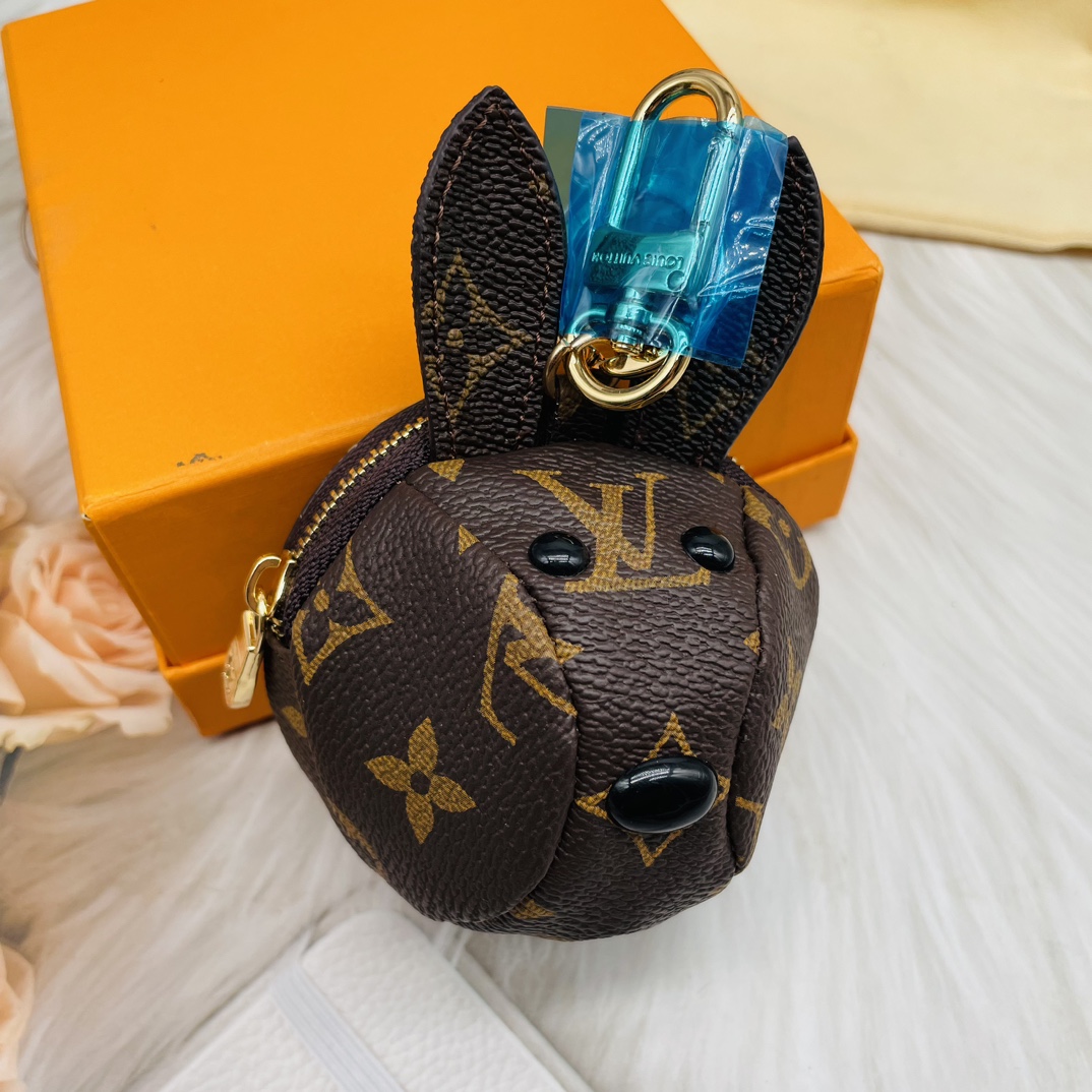 Rabbit mini purse front view