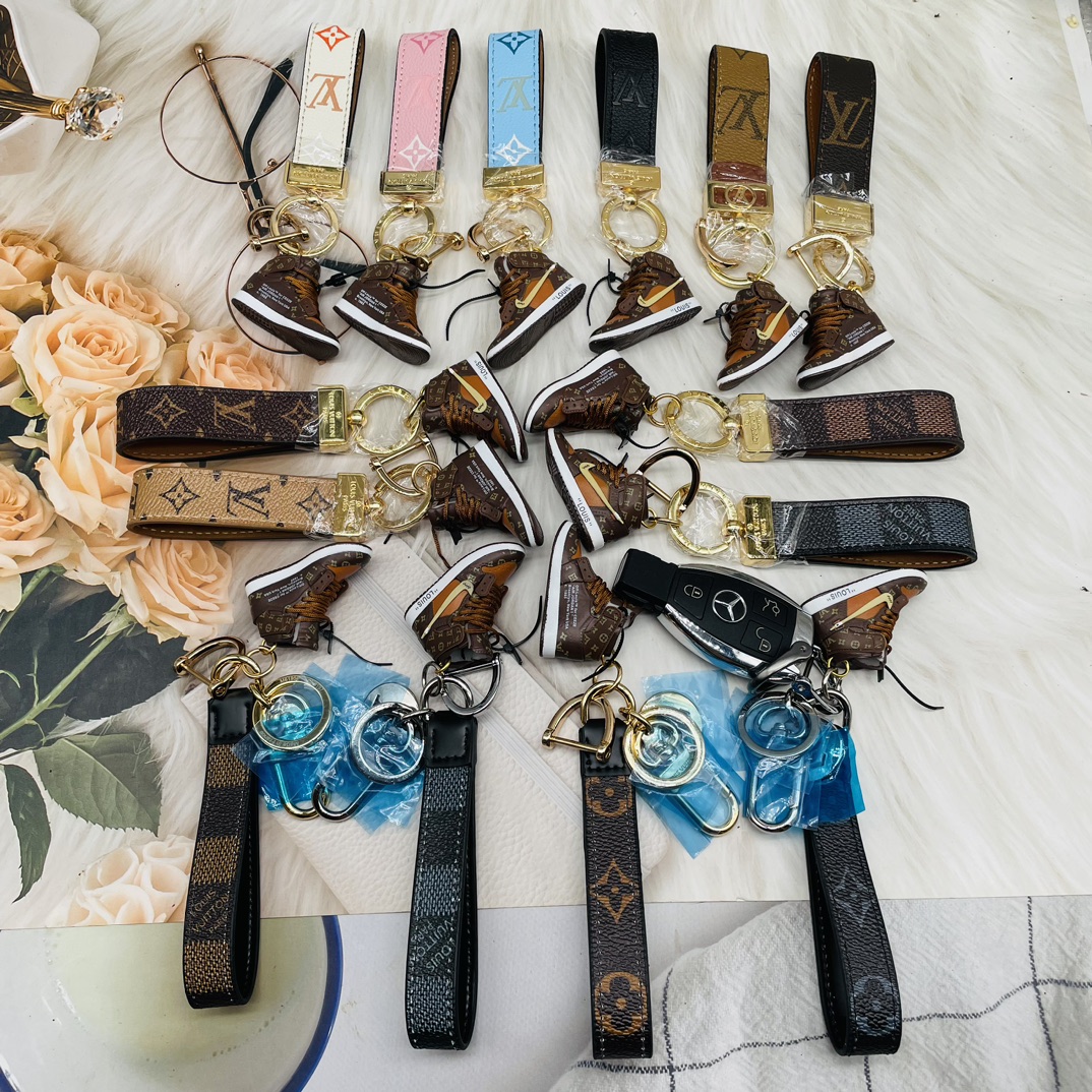 LV x Nike Keychain