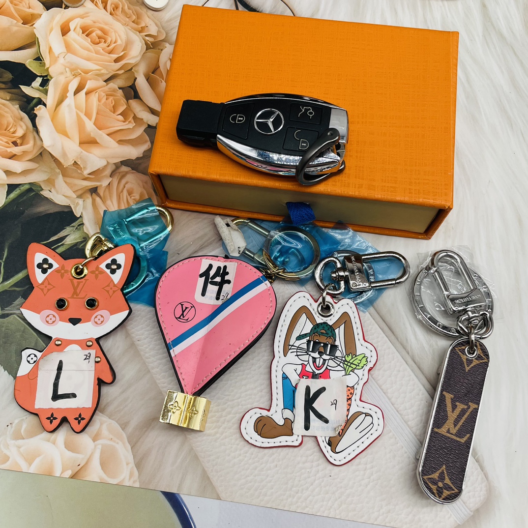 Keychains front view