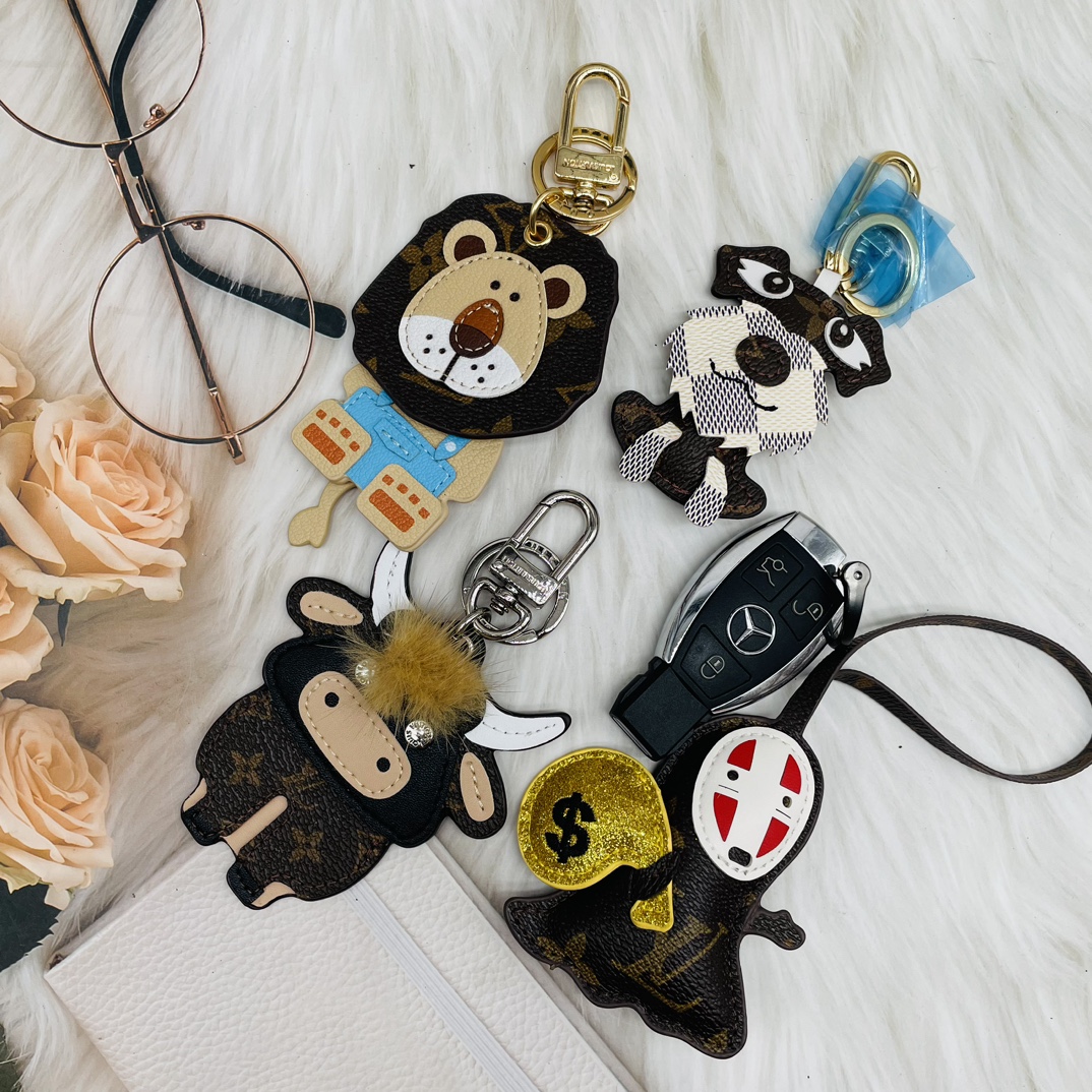 Metal keychains in collection