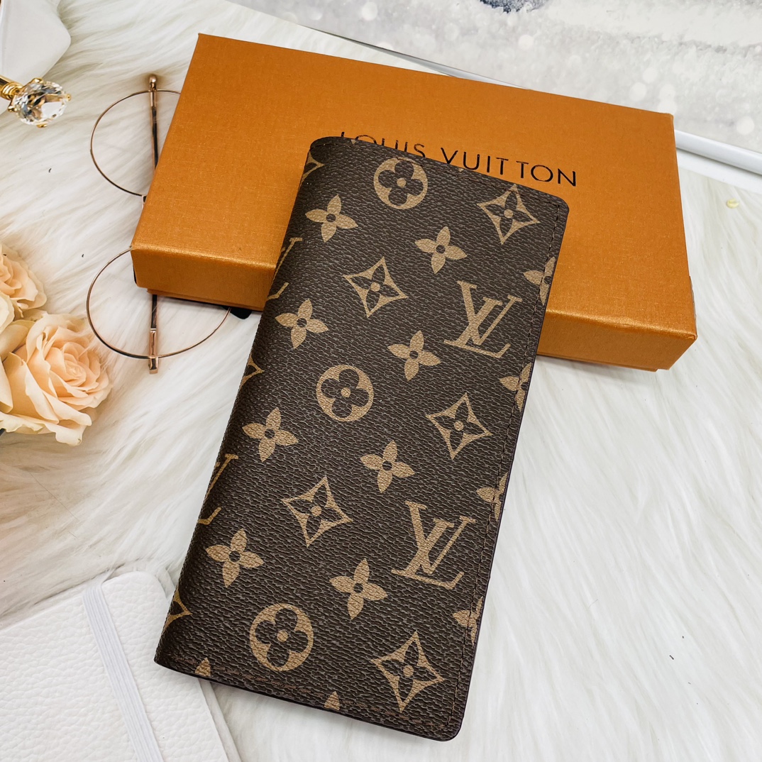 Close-up of leather wallet texture
