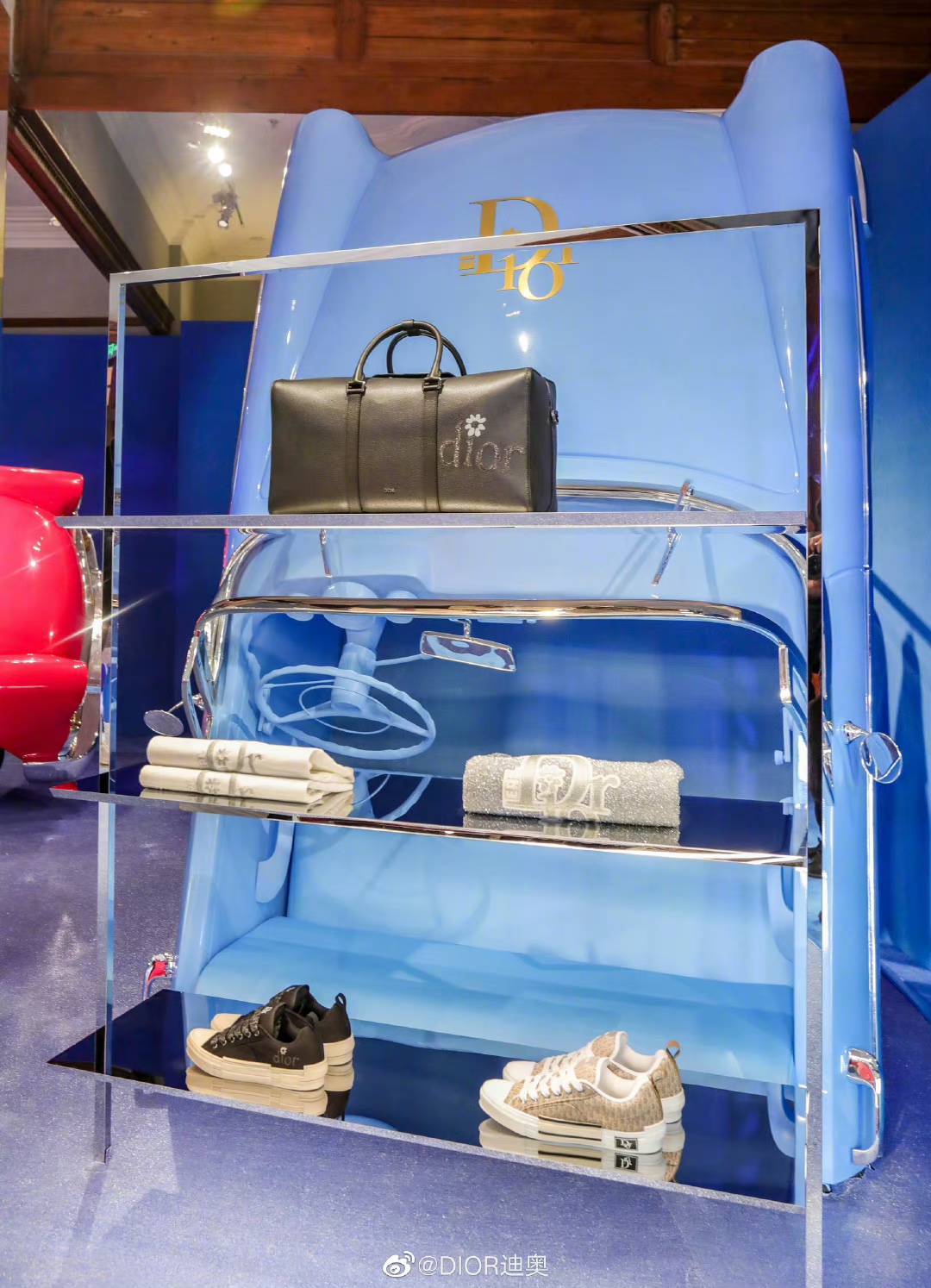 Dior Lingot 50 original factory duffle bag is this season's flagship item, from the DIOR BY ERL joint series, practical, elegant and unique. Made