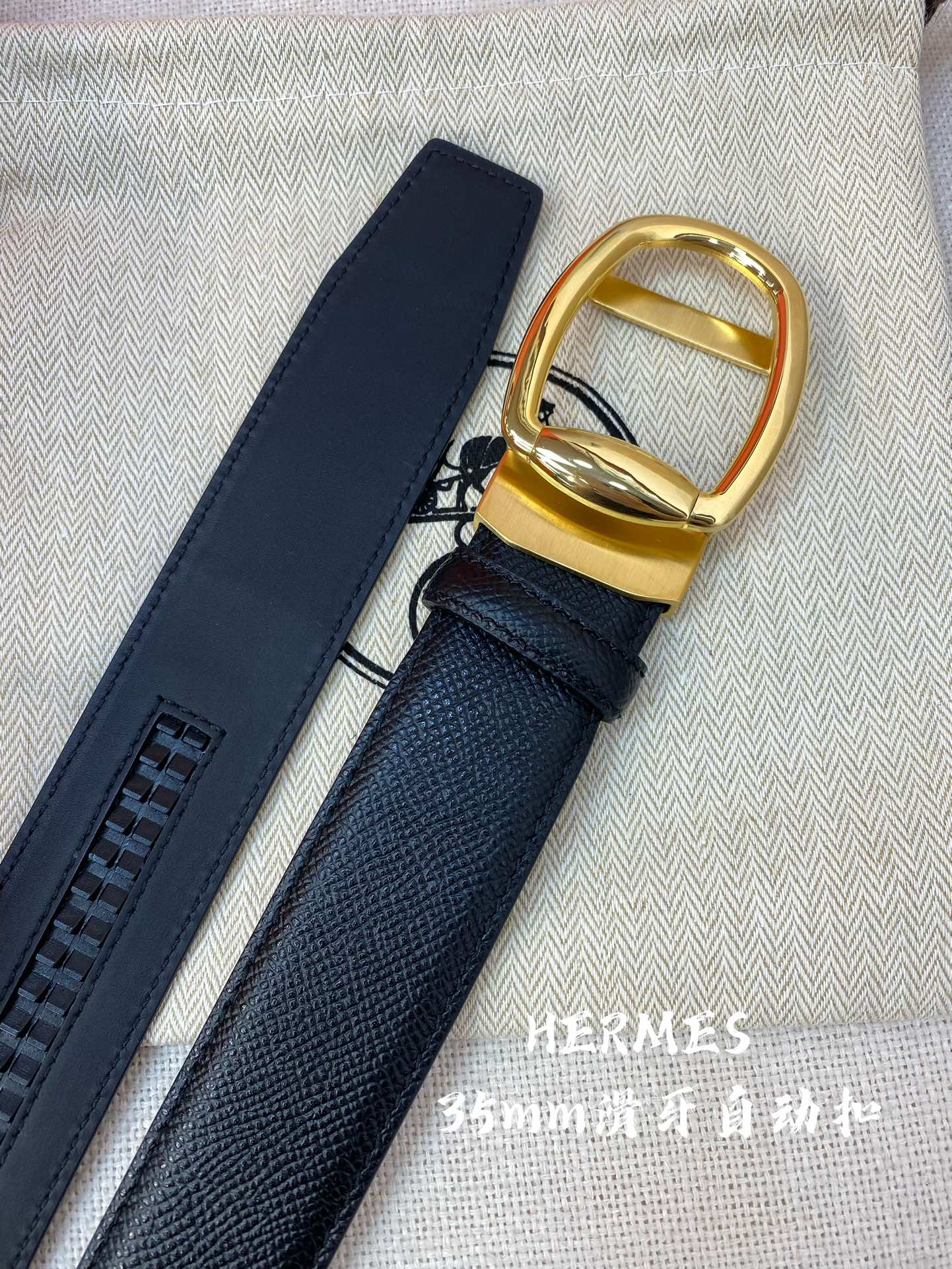 Hermes男士自动腰带-宽度35M