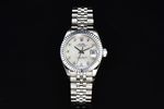 High Quality Designer Replica Rolex Datejust Watch Blue Platinum White