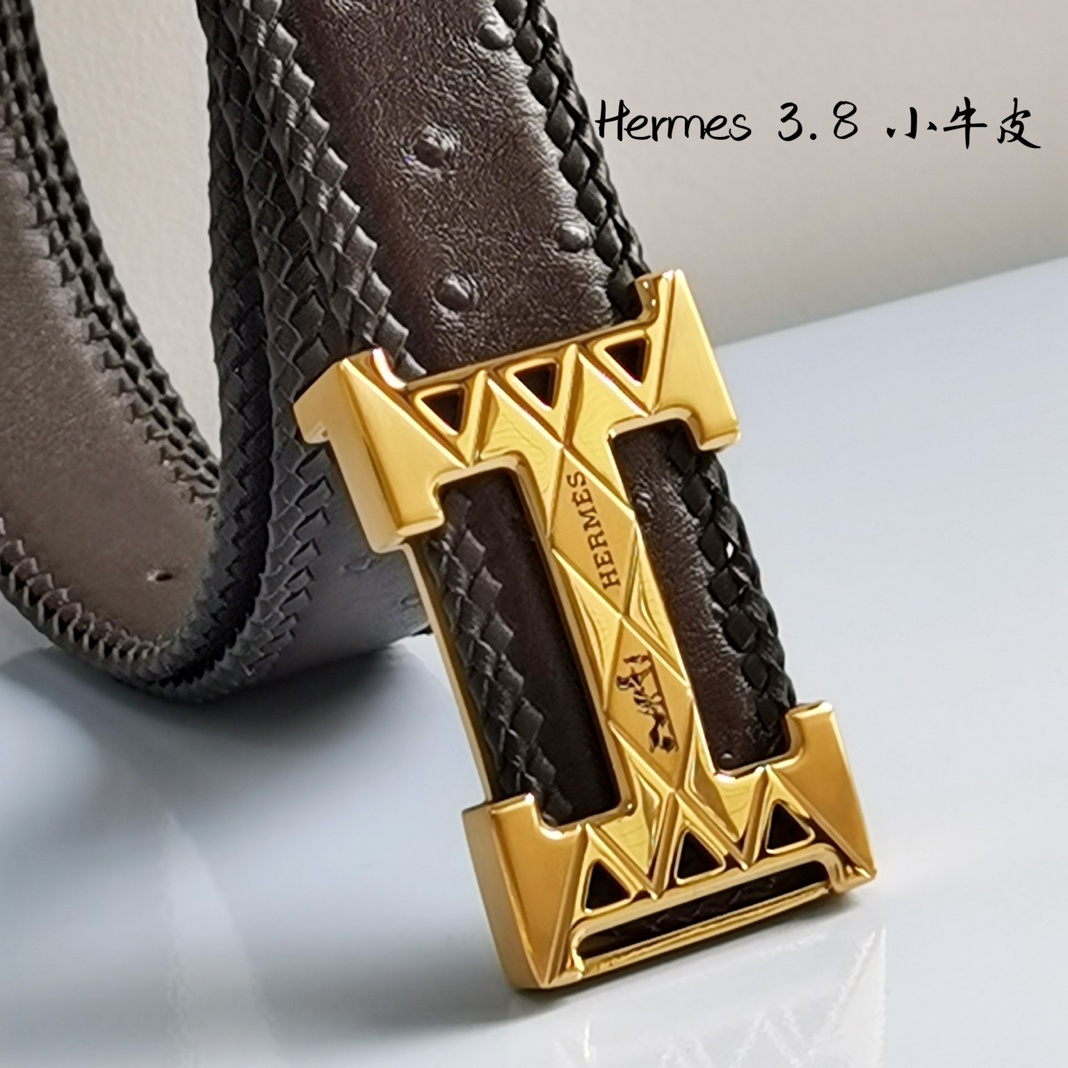 纯手工！编织小牛皮！Hermes进口