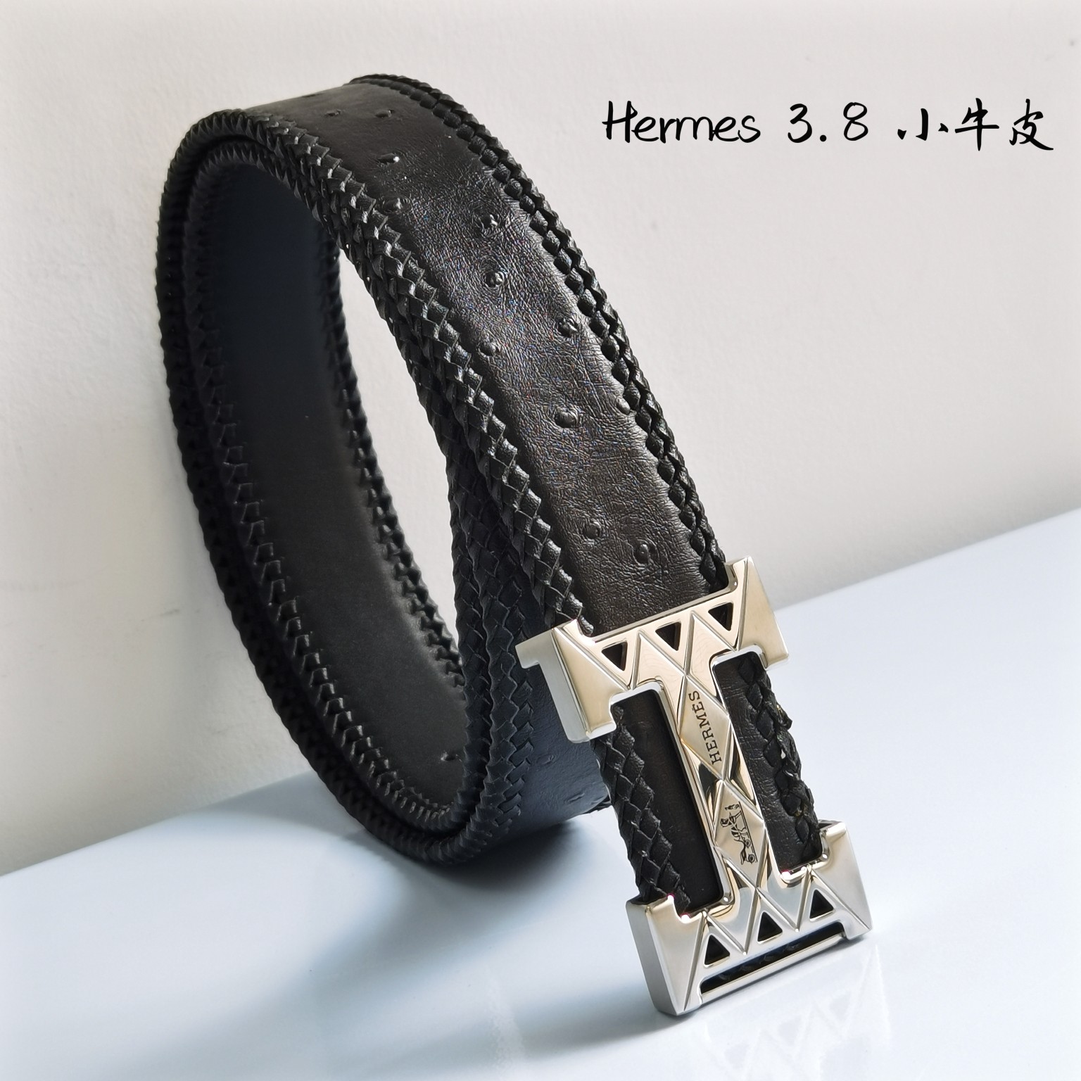 纯手工！编织小牛皮！Hermes进口