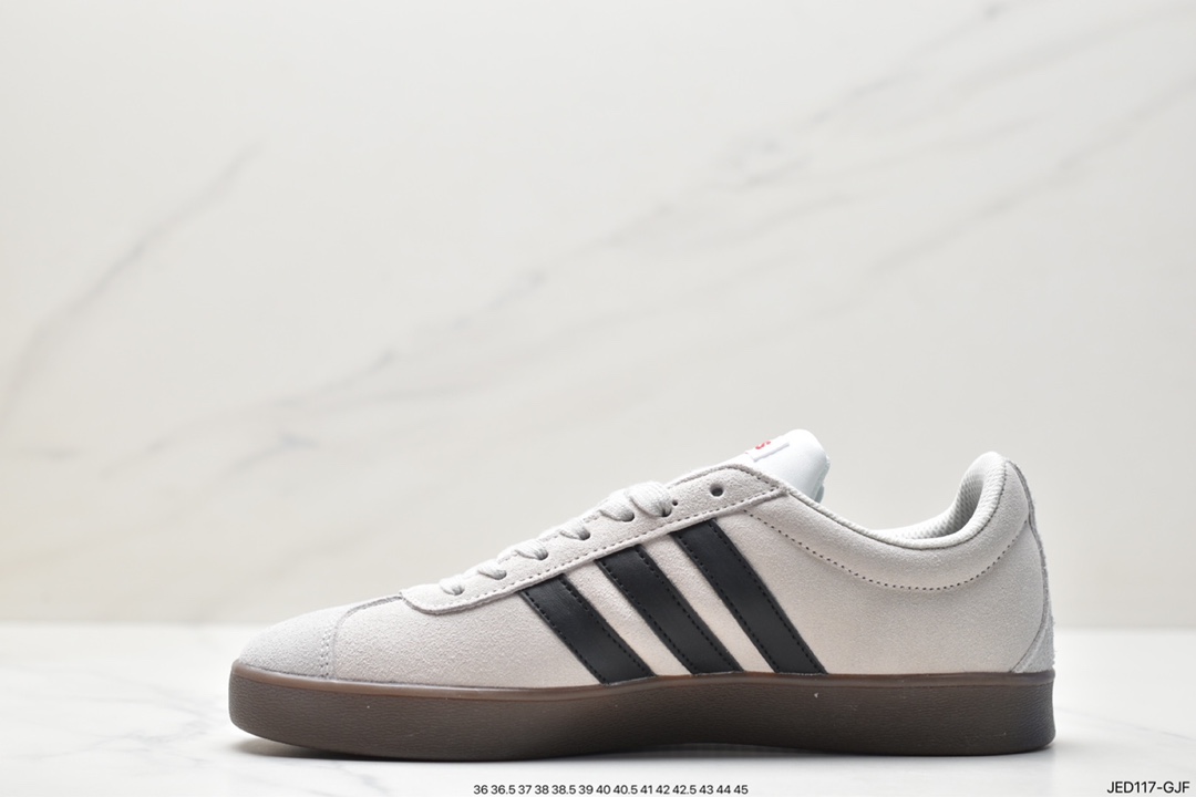 Adidas VL Court 2.0NEO series new leather non-slip lightweight casual sneakers HQ1802