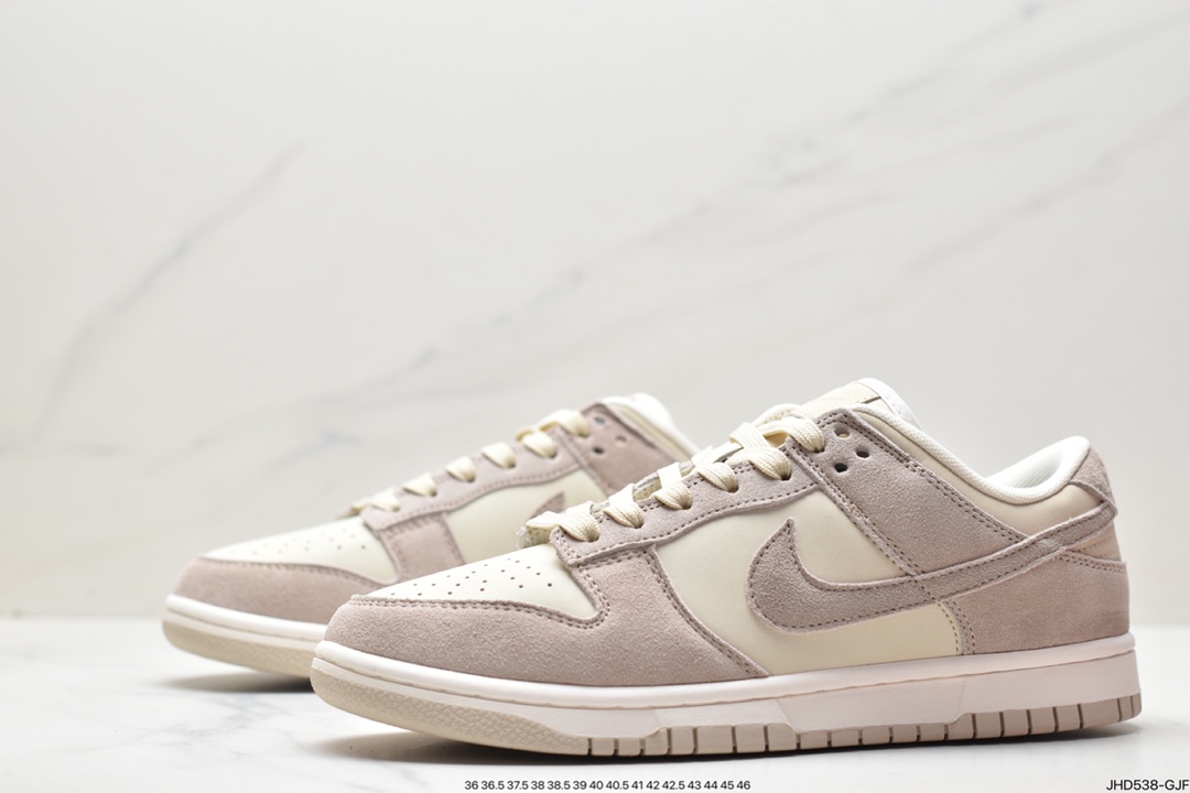 Nike Dunk Low SE ”Sandrift” light brown color low-top casual sports sneakers FD0873-126