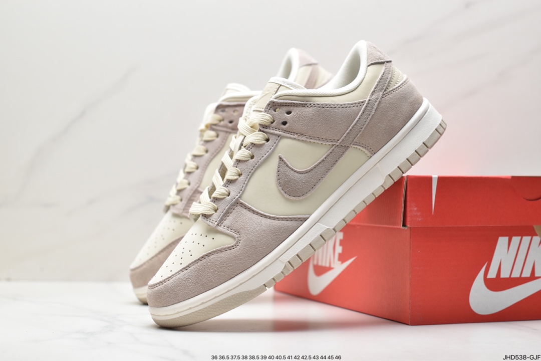 Nike Dunk Low SE ”Sandrift” light brown color low-top casual sports sneakers FD0873-126