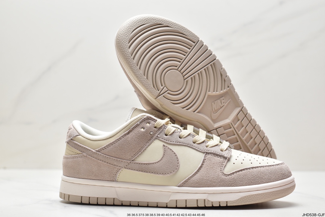 Nike Dunk Low SE ”Sandrift” light brown color low-top casual sports sneakers FD0873-126