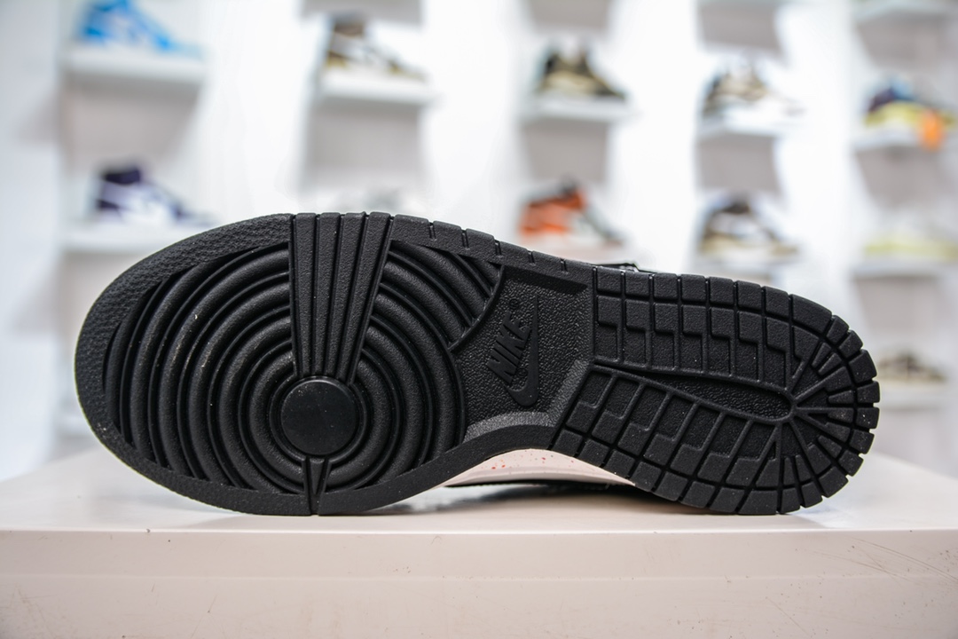 240 R Nike Dunk 三勾解构抽绳绑带 黑白熊猫 FD4623-132